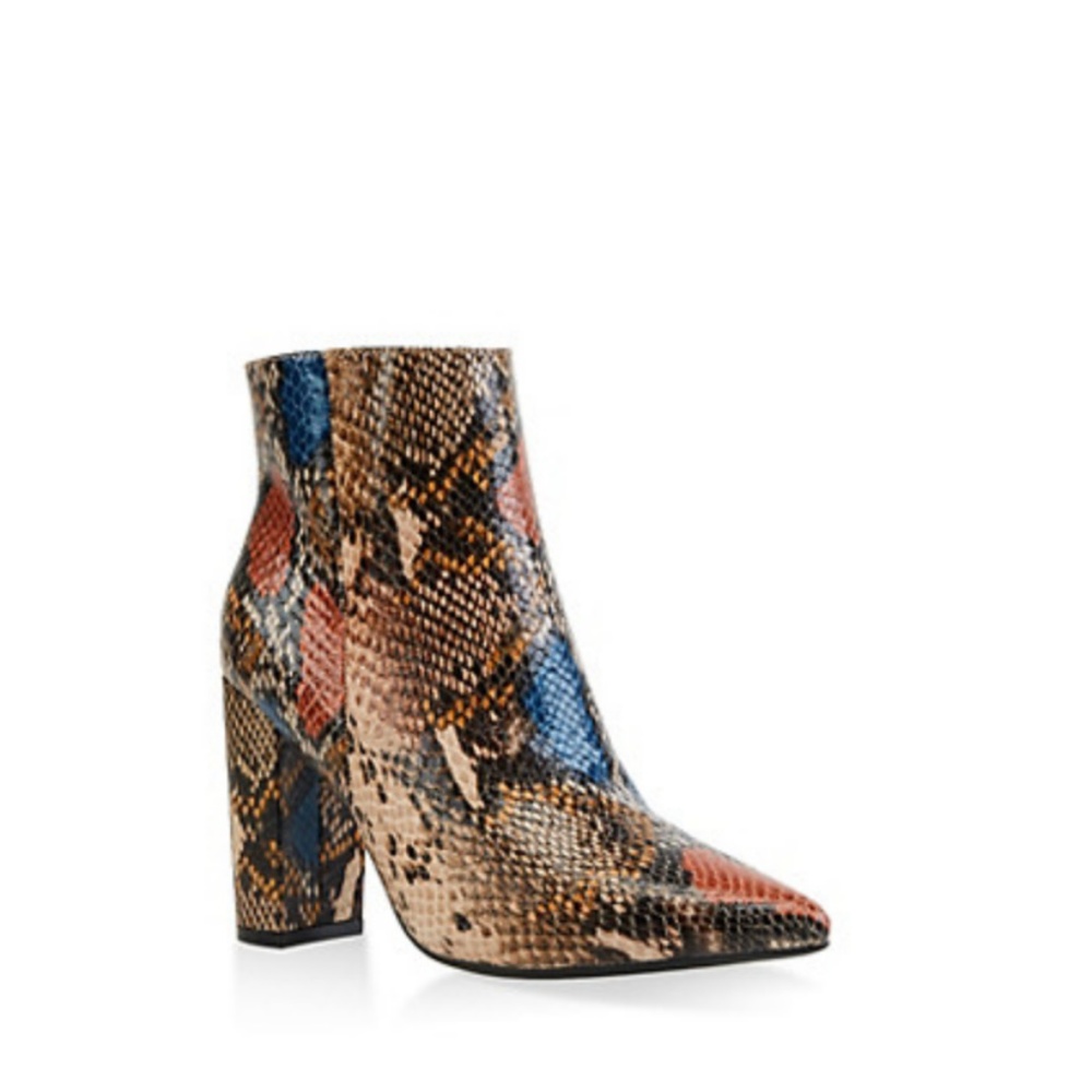 SNAKESKIN BOOTIE (MORE COLORS/ PATTERNS)